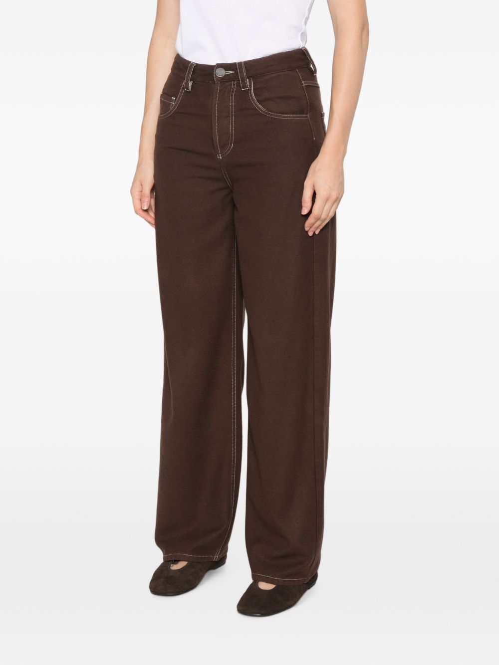 Uma Wang Trousers BROWN
