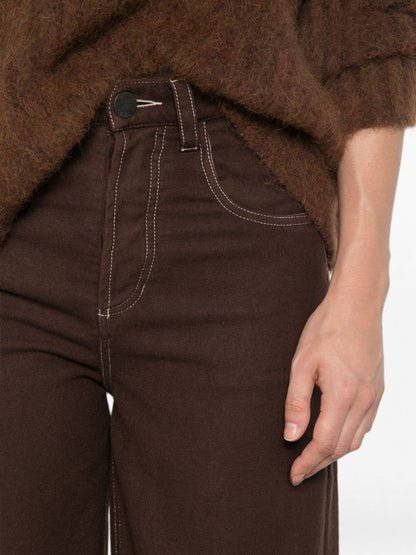 Uma Wang Trousers BROWN