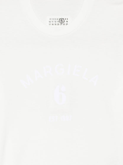 MM6 Maison Margiela T-shirts and Polos WHITE