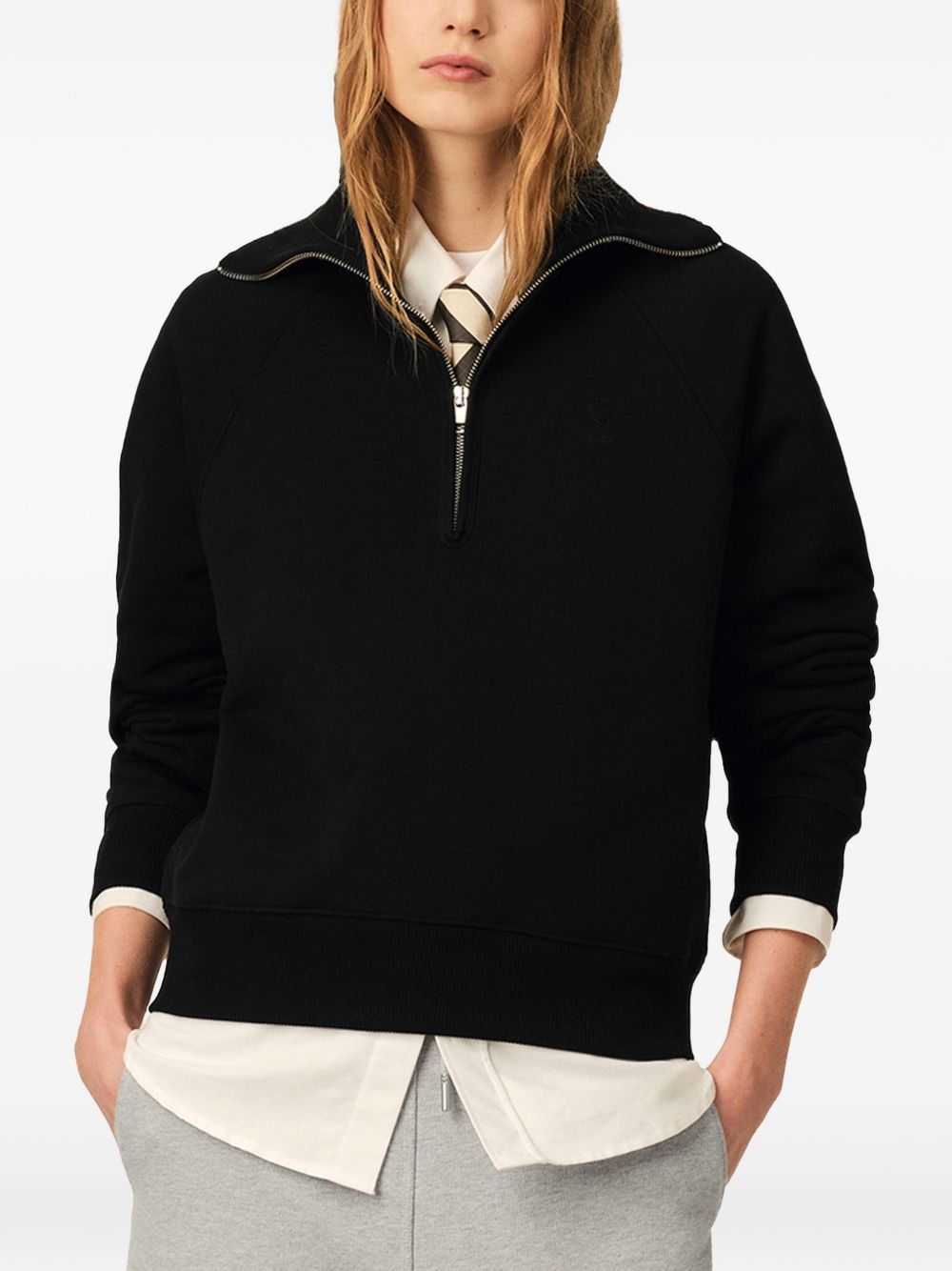 AMI PARIS Sweaters BLACK