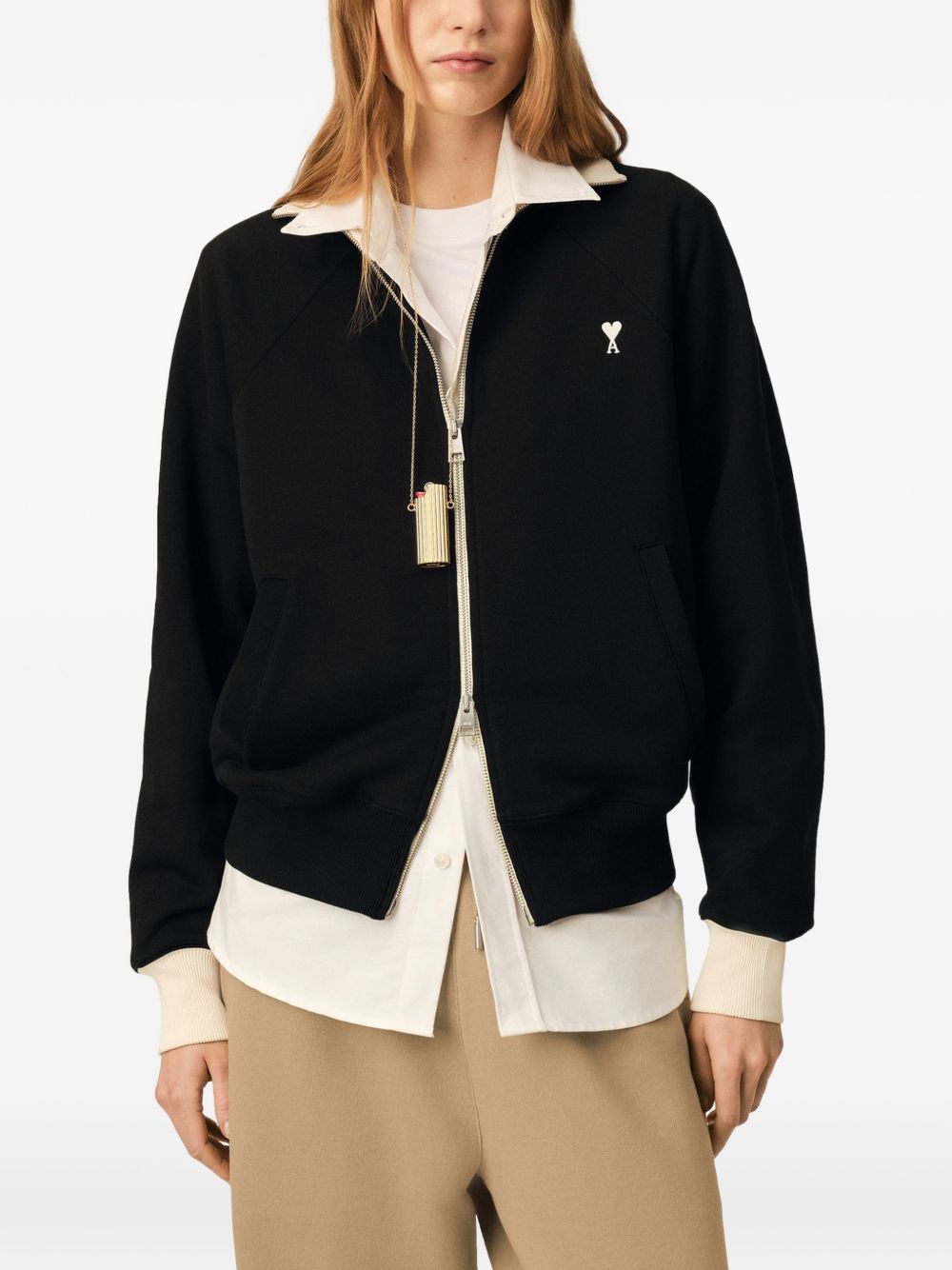 Ami Paris Sweaters BLACK