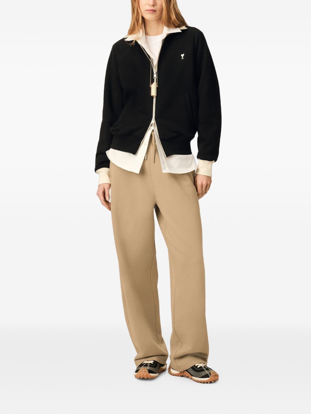 Ami Paris Sweaters BLACK