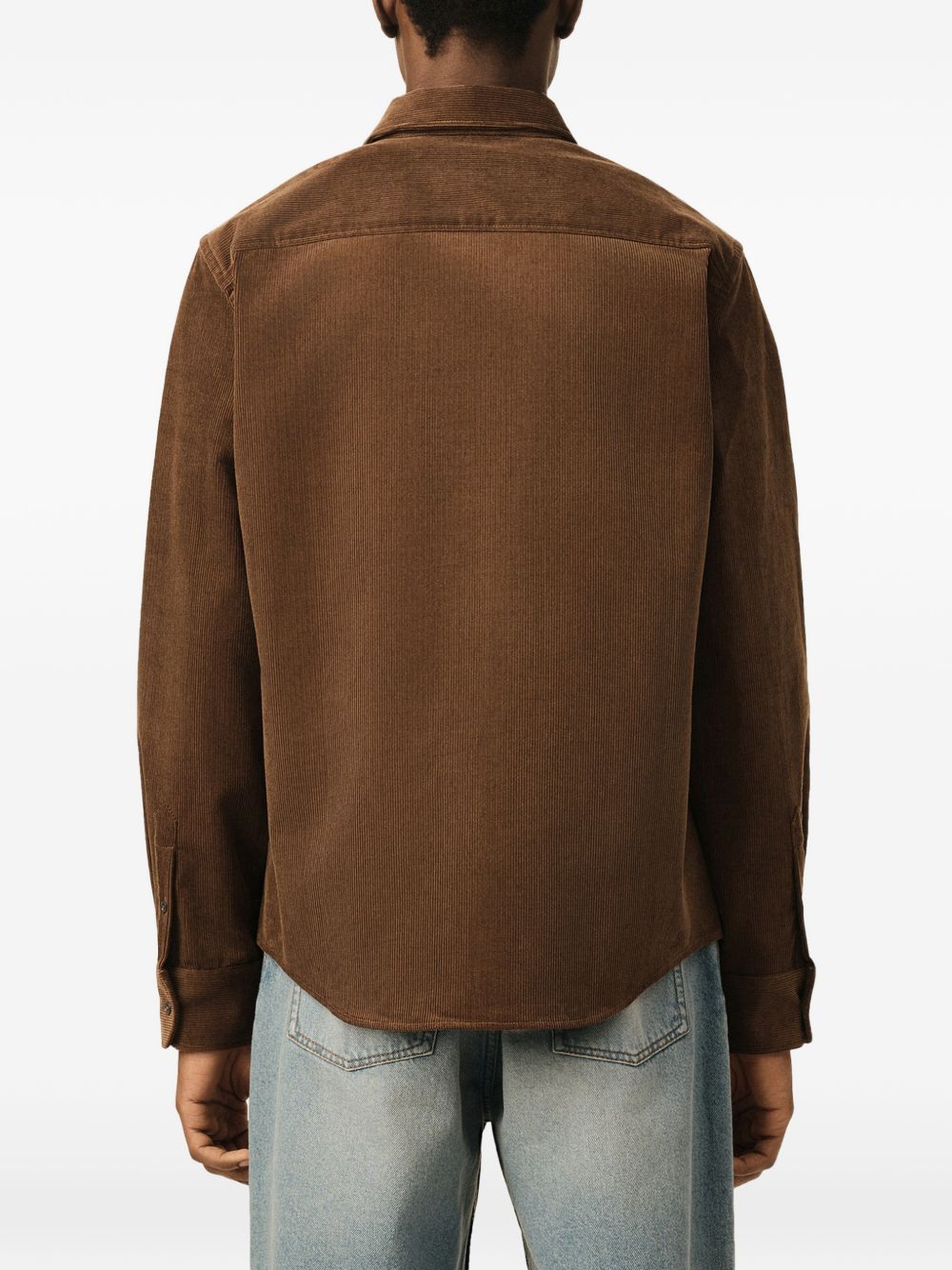 Ami Paris Shirts BROWN