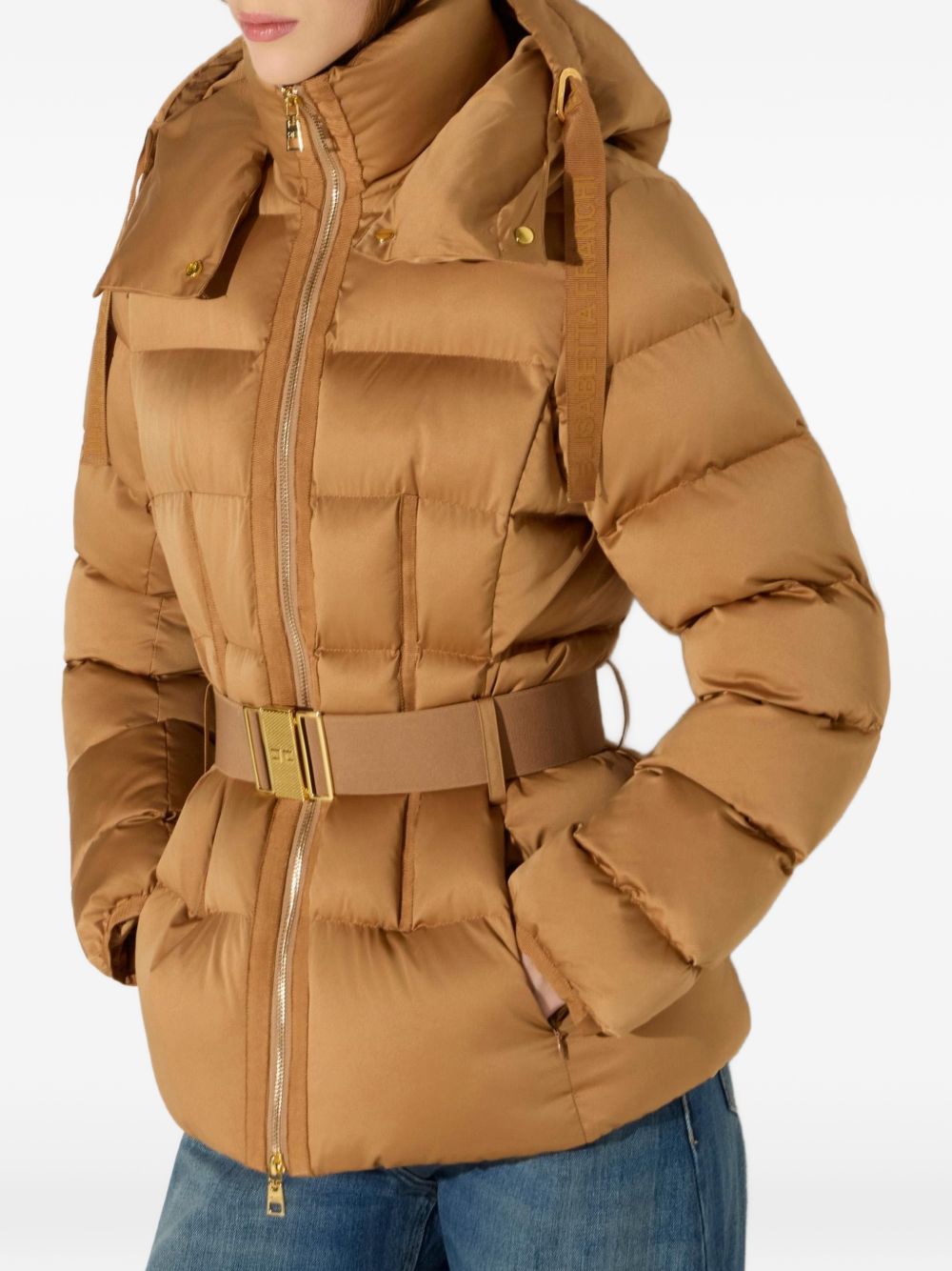 Elisabetta Franchi Coats BEIGE