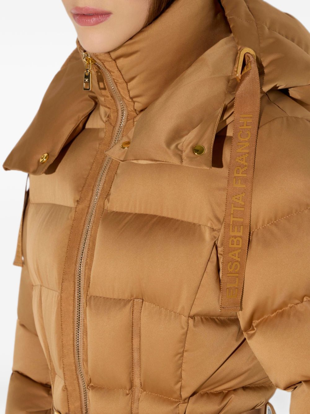Elisabetta Franchi Coats BEIGE