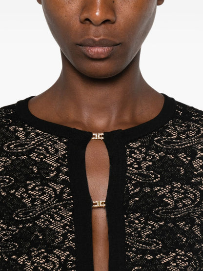 Elisabetta Franchi Sweaters BLACK