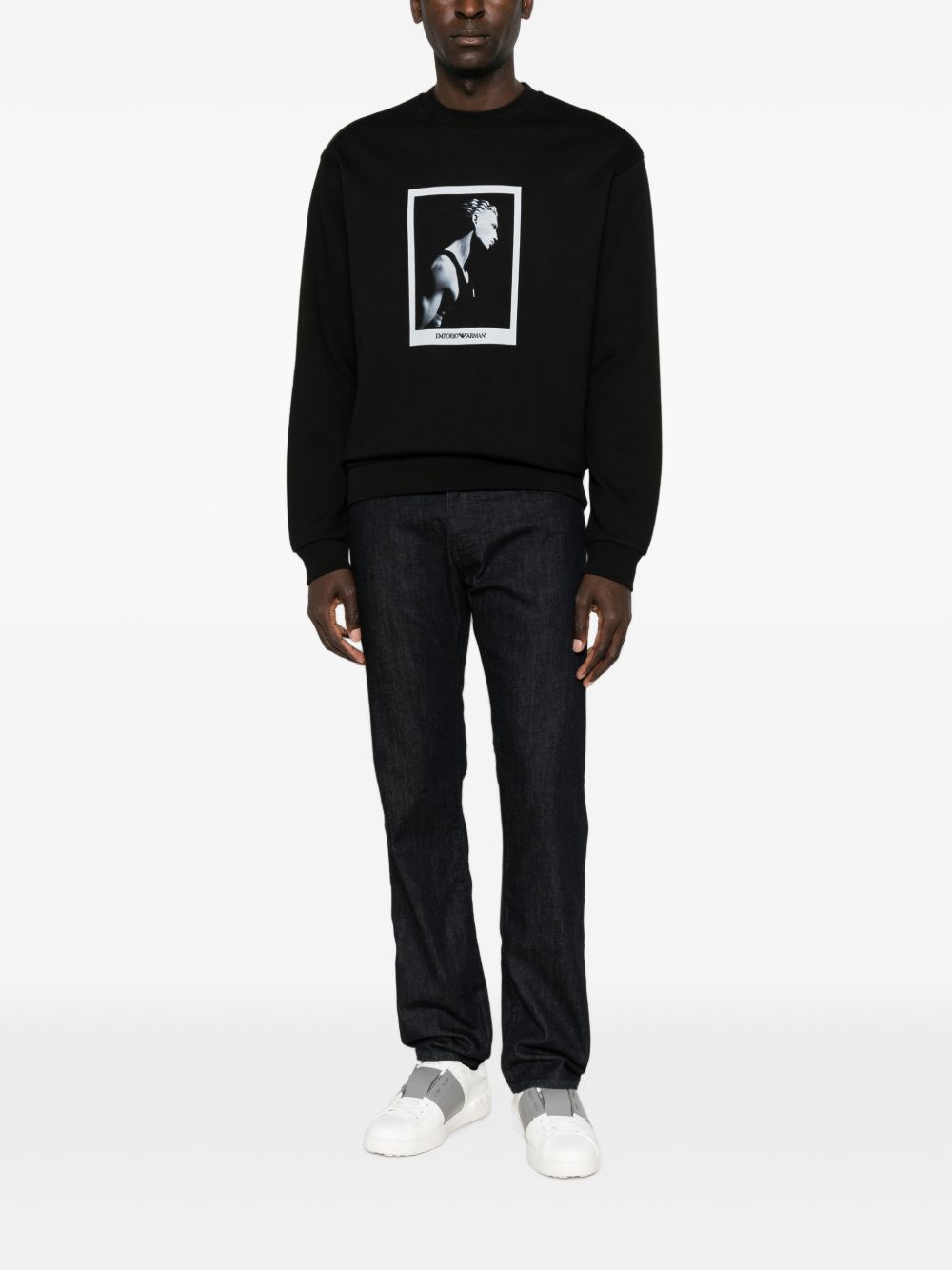 EMPORIO ARMANI CAPSULE Sweaters BLACK