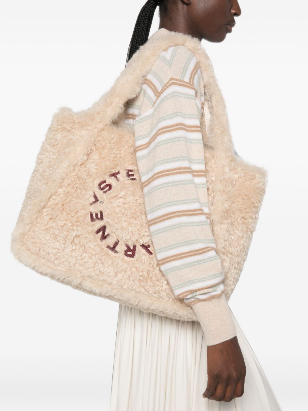 Stella McCartney Logo Canvas Tote