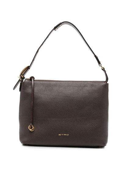 Etro Medium Leather Hobo Bag