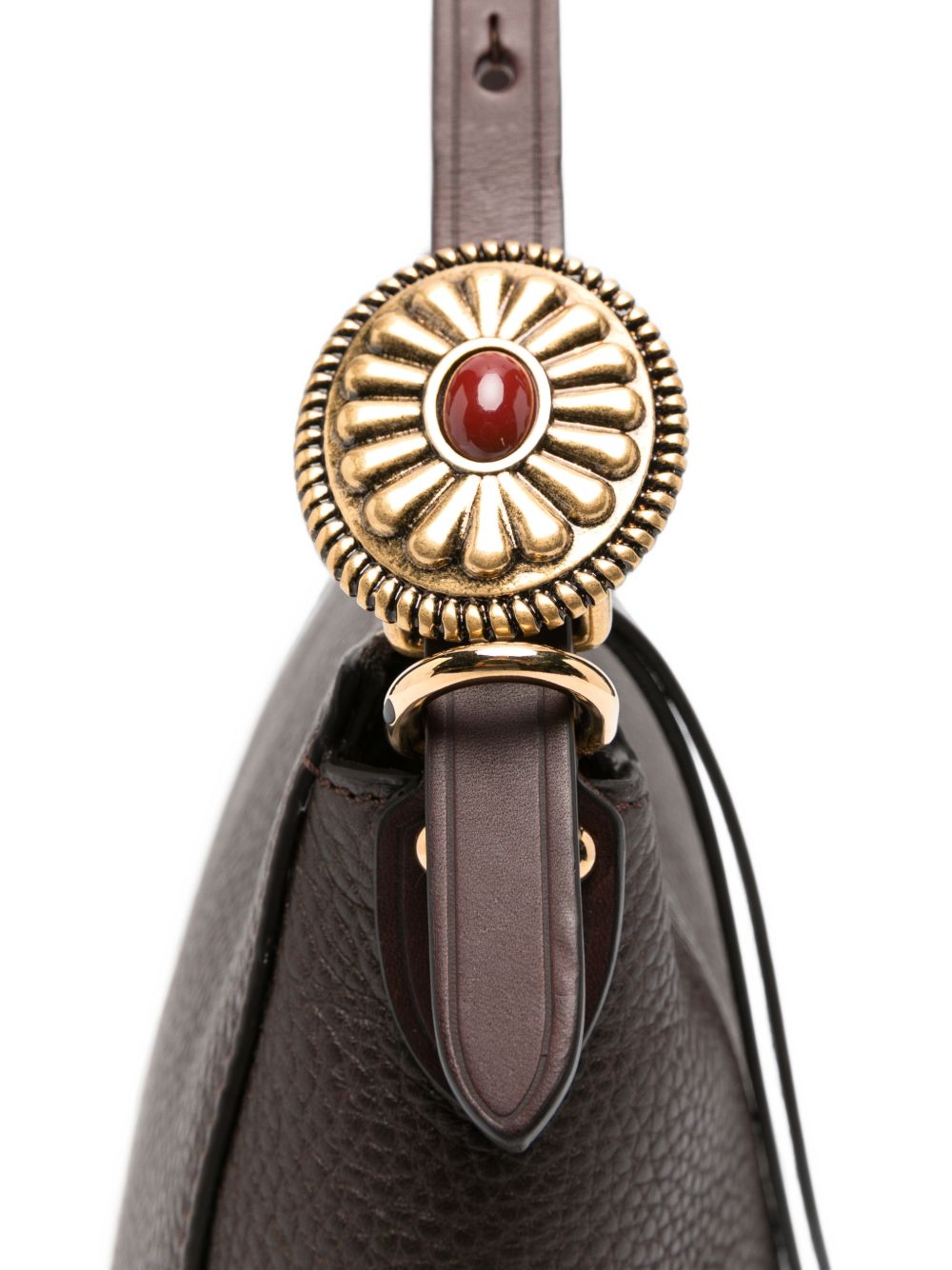 Etro Medium Leather Hobo Bag