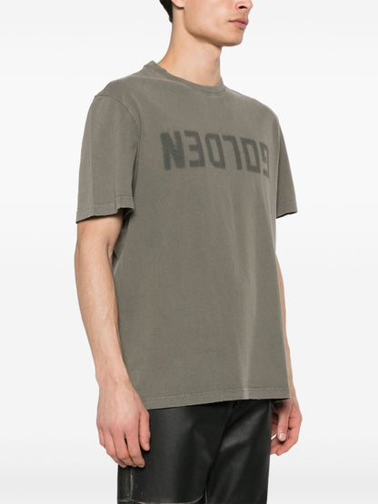 GOLDEN GOOSE T-shirts and Polos GREEN