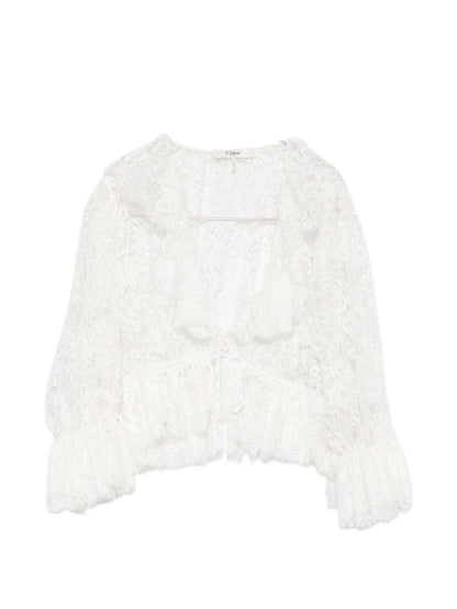 Chloé Chloe Top WHITE