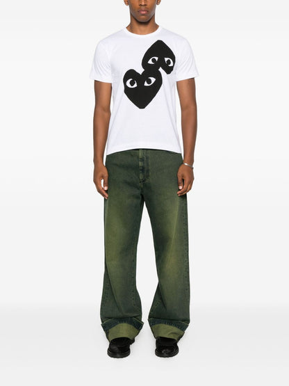 Comme des Garcons T-shirts and Polos WHITE