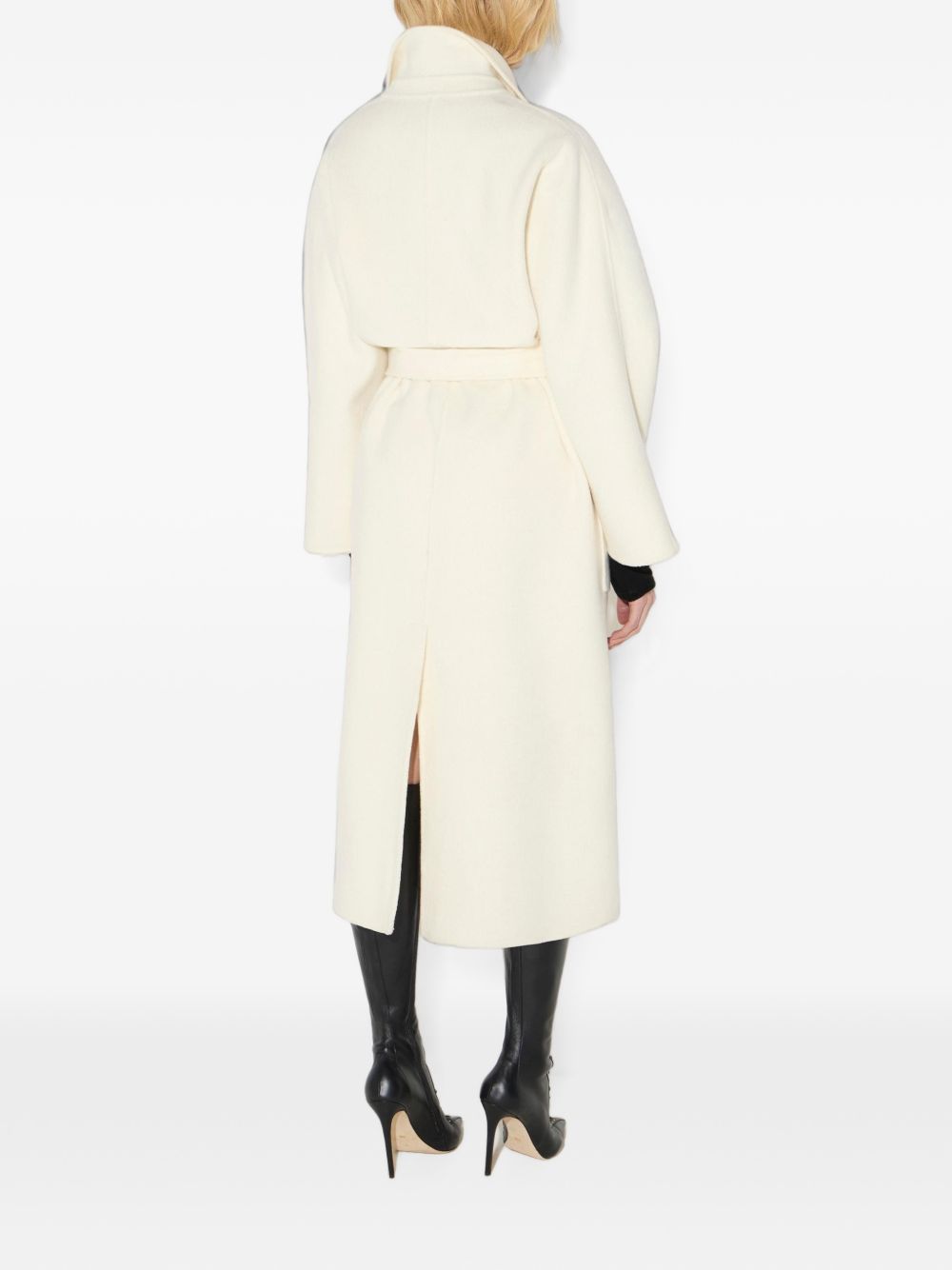 Elisabetta Franchi Coats WHITE