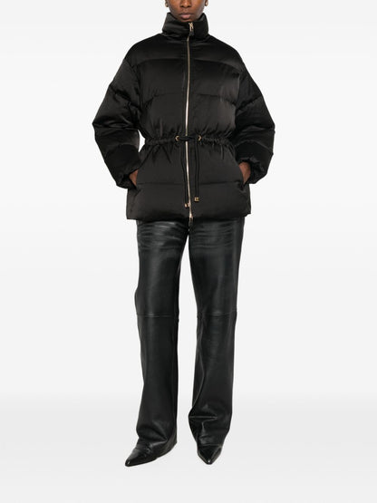 Elisabetta Franchi Coats BLACK