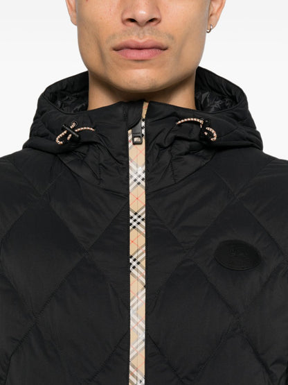 Burberry Coats BLACK