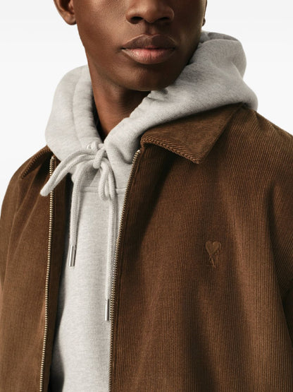 AMI PARIS Coats BROWN