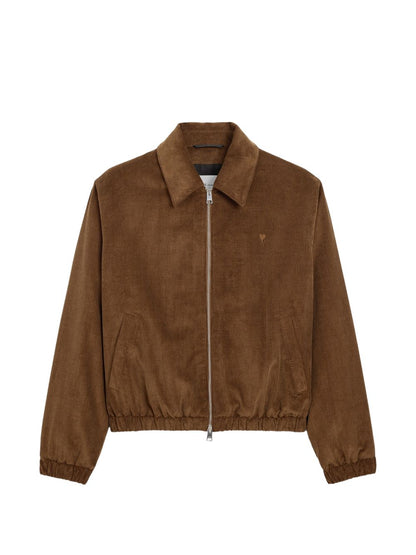 AMI PARIS Coats BROWN