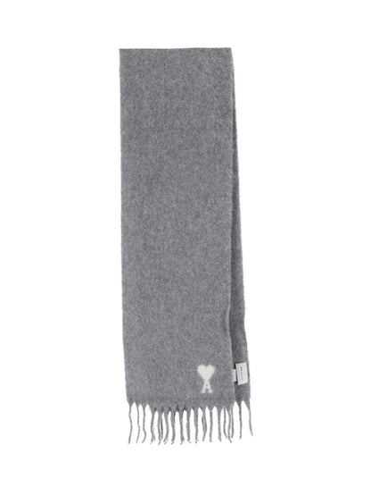 AMI PARIS Scarfs GREY