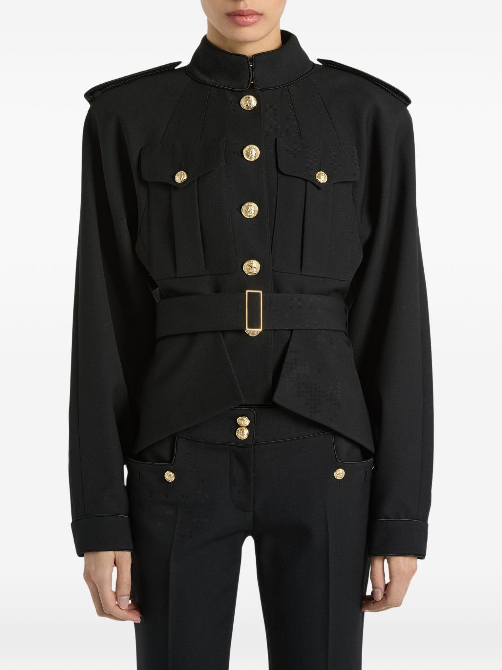 Balmain Jackets BLACK