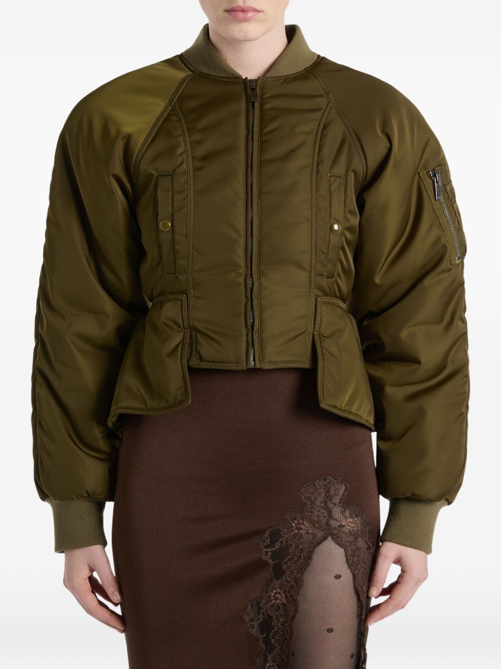 Balmain Coats KAKI
