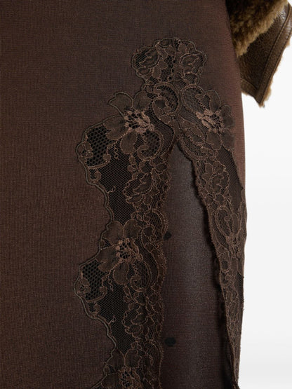 Balmain Skirts BROWN