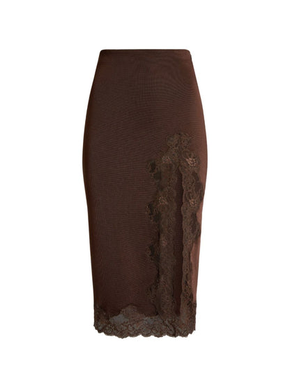 Balmain Skirts BROWN