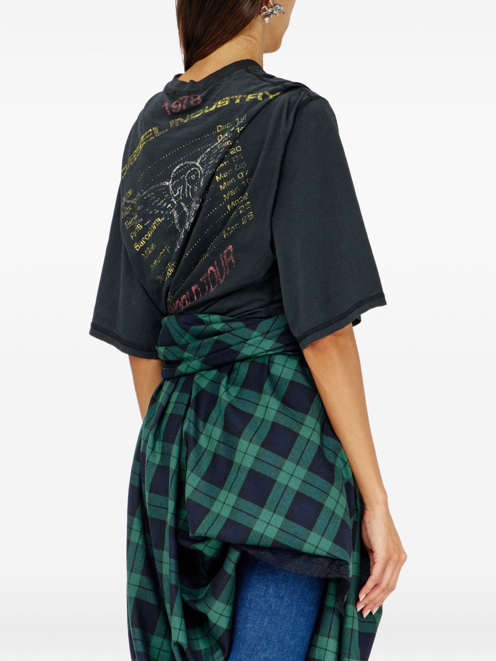 Diesel T-shirts and Polos BLACK