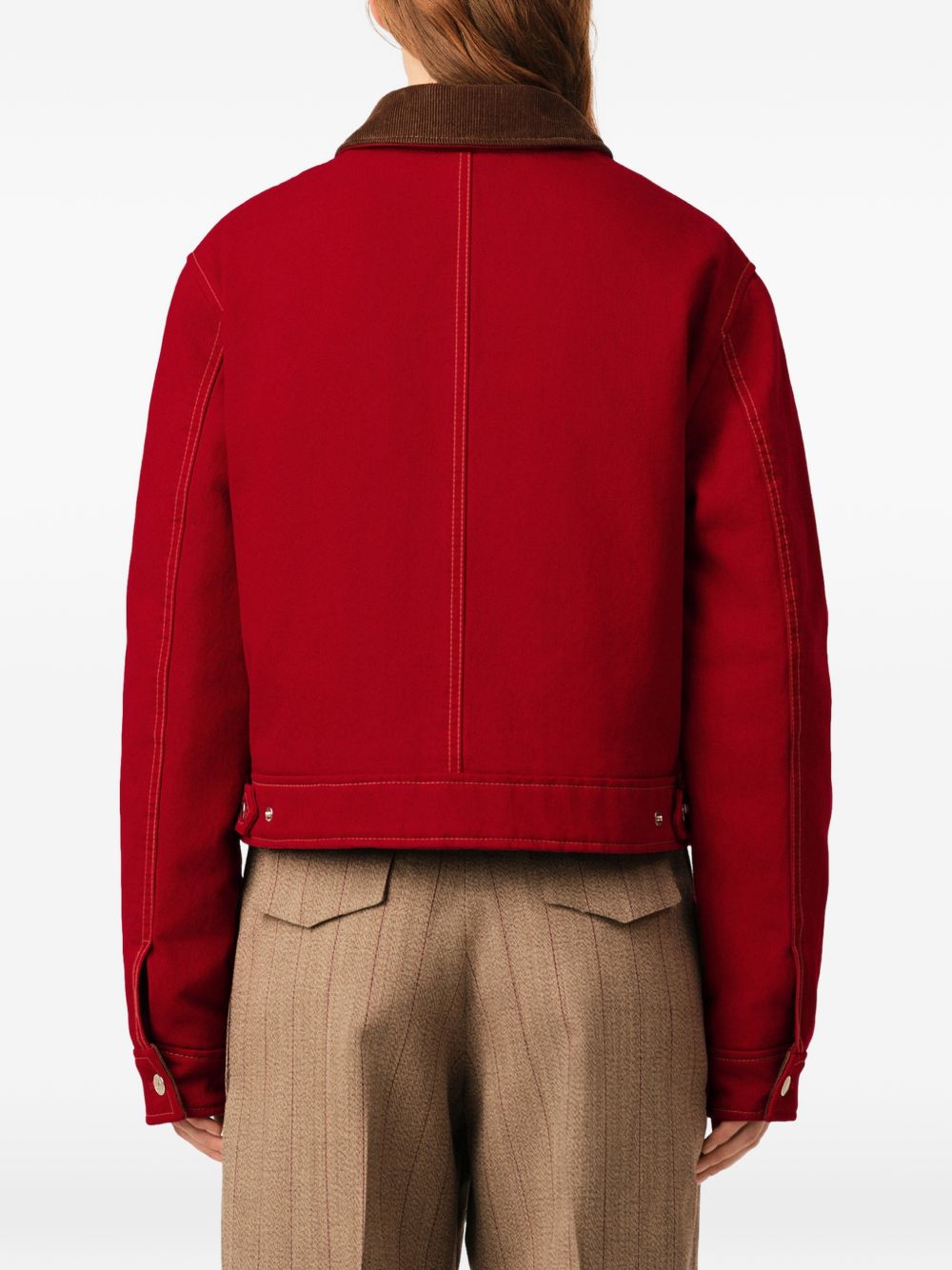 Ami Paris Denim Cotton Jacket