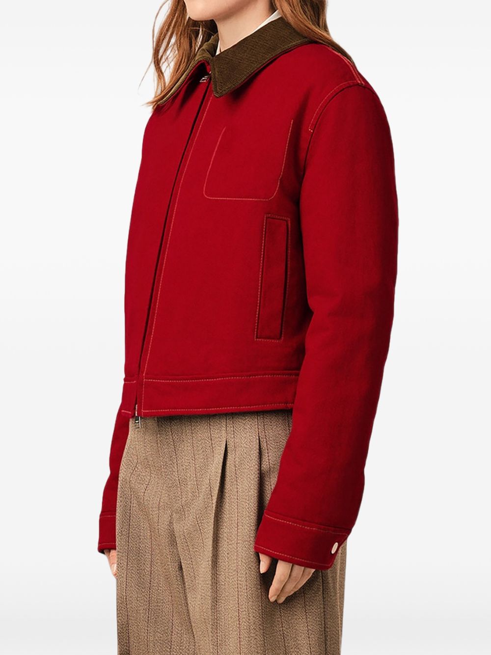 Ami Paris Denim Cotton Jacket