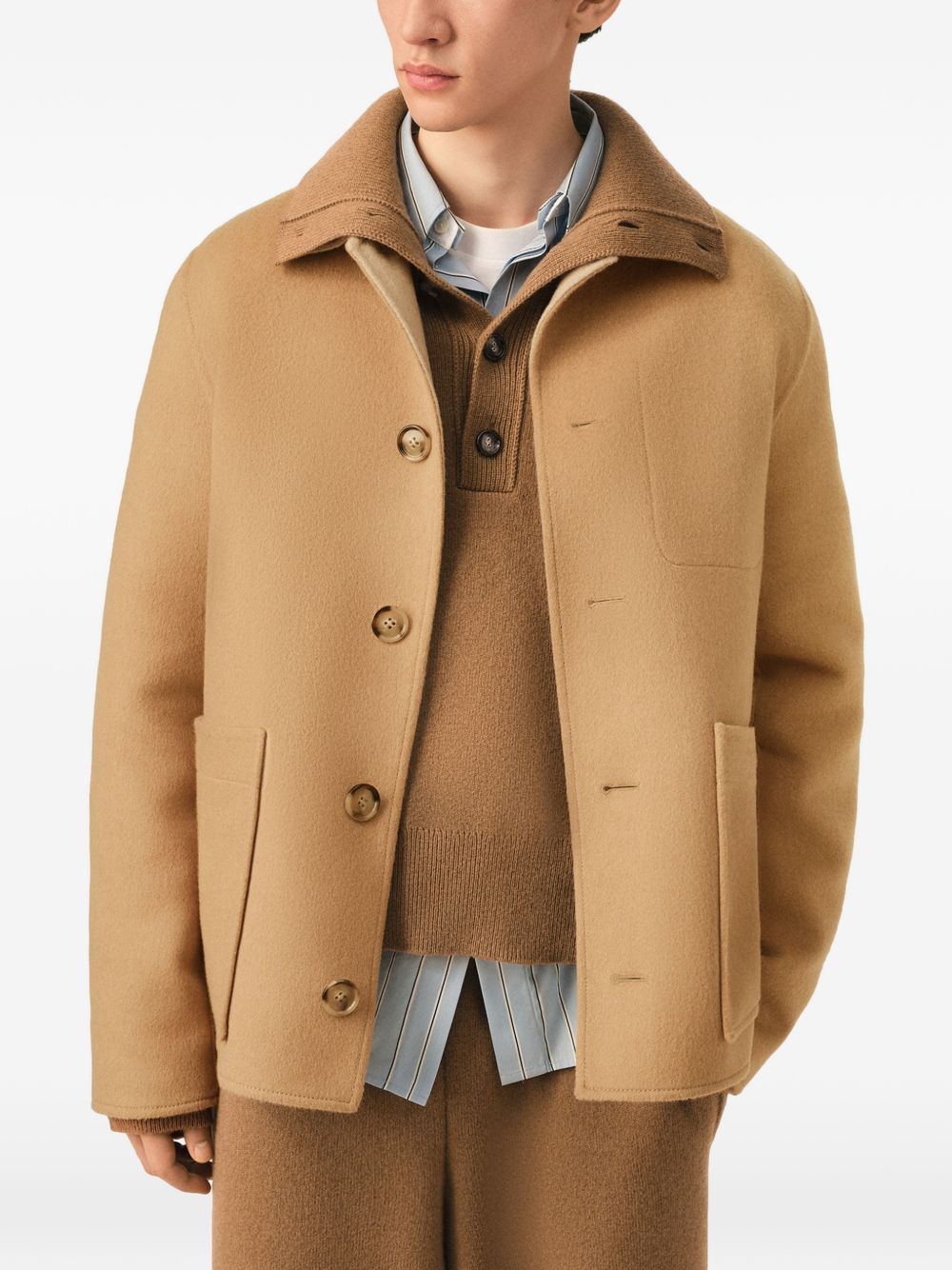 AMI PARIS Jackets BEIGE