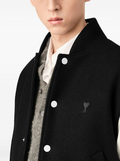 AMI PARIS Coats BLACK