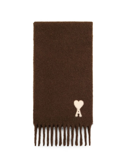 AMI PARIS Scarfs BROWN