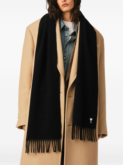 AMI PARIS Scarfs BLACK