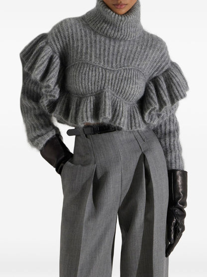 Elisabetta Franchi Sweaters GREY