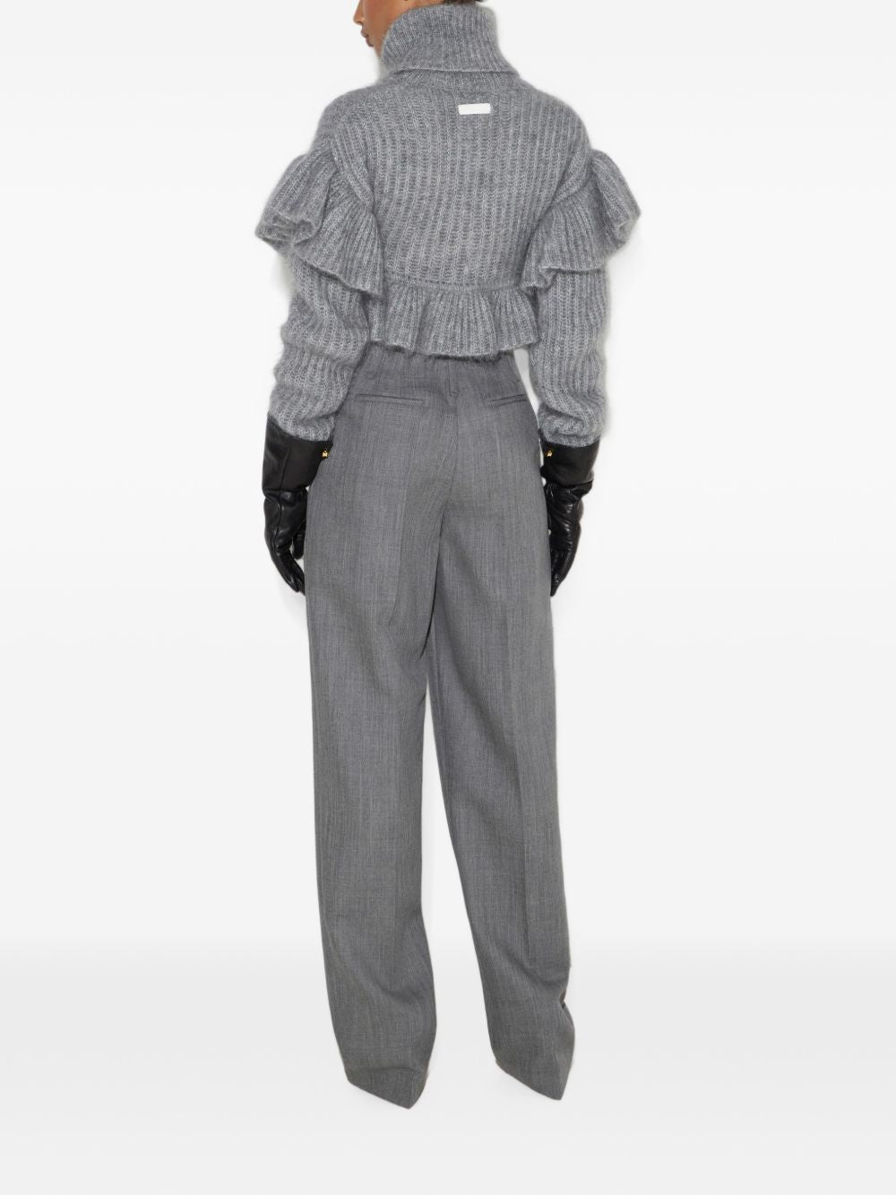 Elisabetta Franchi Trousers GREY