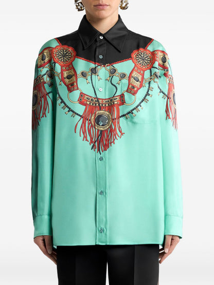 Etro Shirts LIGHT BLUE