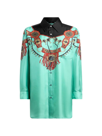 Etro Shirts LIGHT BLUE
