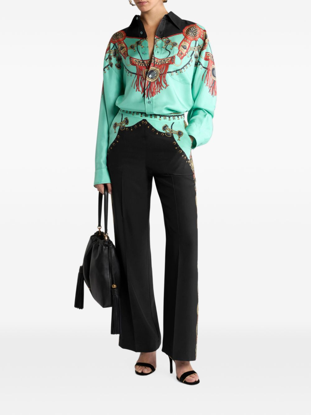 Etro Shirts LIGHT BLUE
