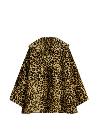Givenchy Coats LEOPARD PRINT