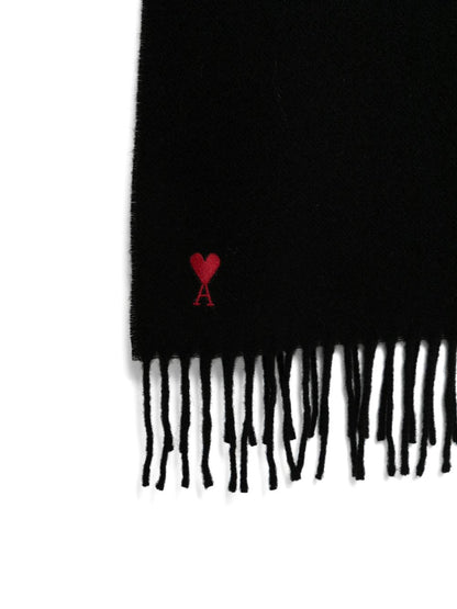 AMI PARIS Scarfs BLACK