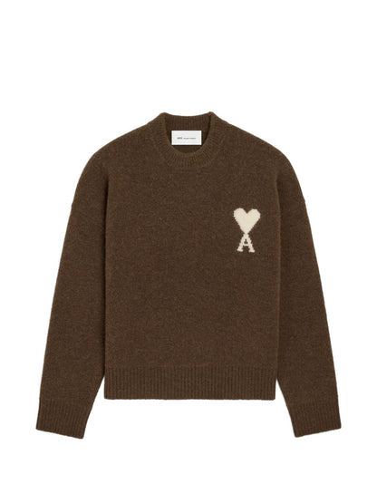 AMI PARIS Sweaters BROWN