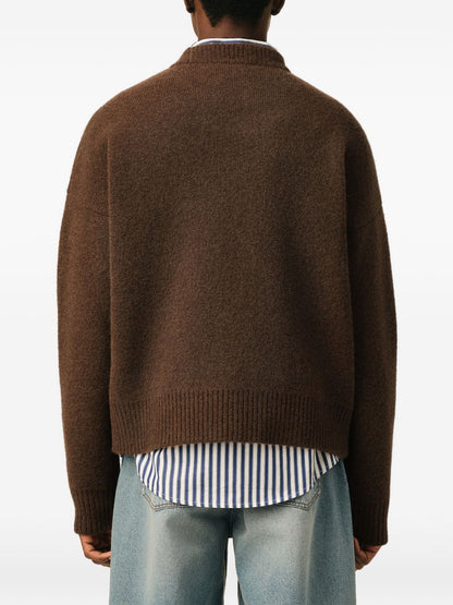 AMI PARIS Sweaters BROWN