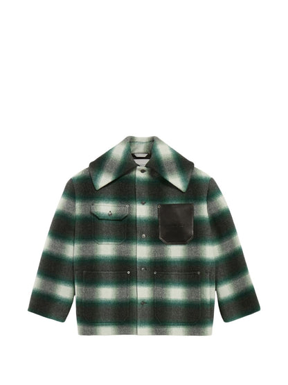 Balenciaga Checked flannel overshirt
