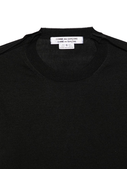 COMME COMME Sweaters BLACK