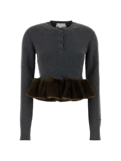Stella McCartney Sweaters GREY