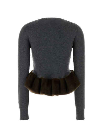 Stella McCartney Sweaters GREY