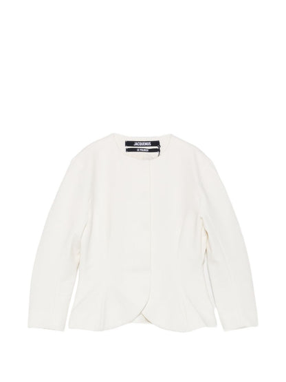 JACQUEMUS Jackets WHITE