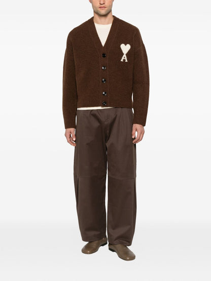 AMI PARIS Sweaters BROWN