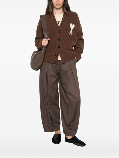 AMI PARIS Sweaters BROWN